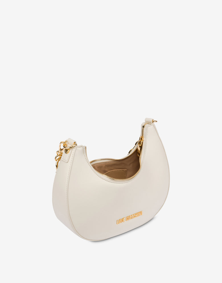 Sac hobo Jewel Ivoire Love Moschino 2