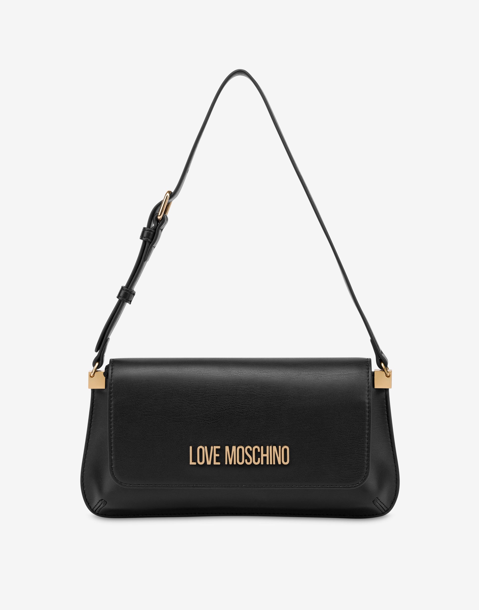 Flache Schultertasche Lettering Logo Love Moschino Moschino DE