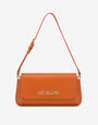 Borsa a tracolla con logo Lettering