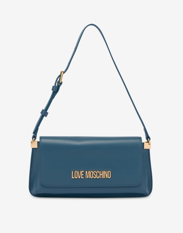 Borsa a tracolla con logo Lettering Universo Love Moschino 0