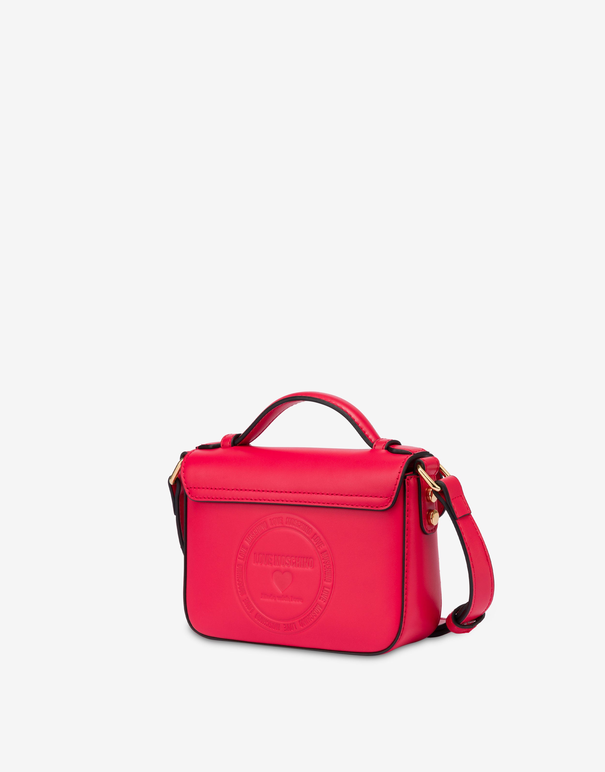 Calfskin mini bag Love Chain Strap Love Moschino | Moschino