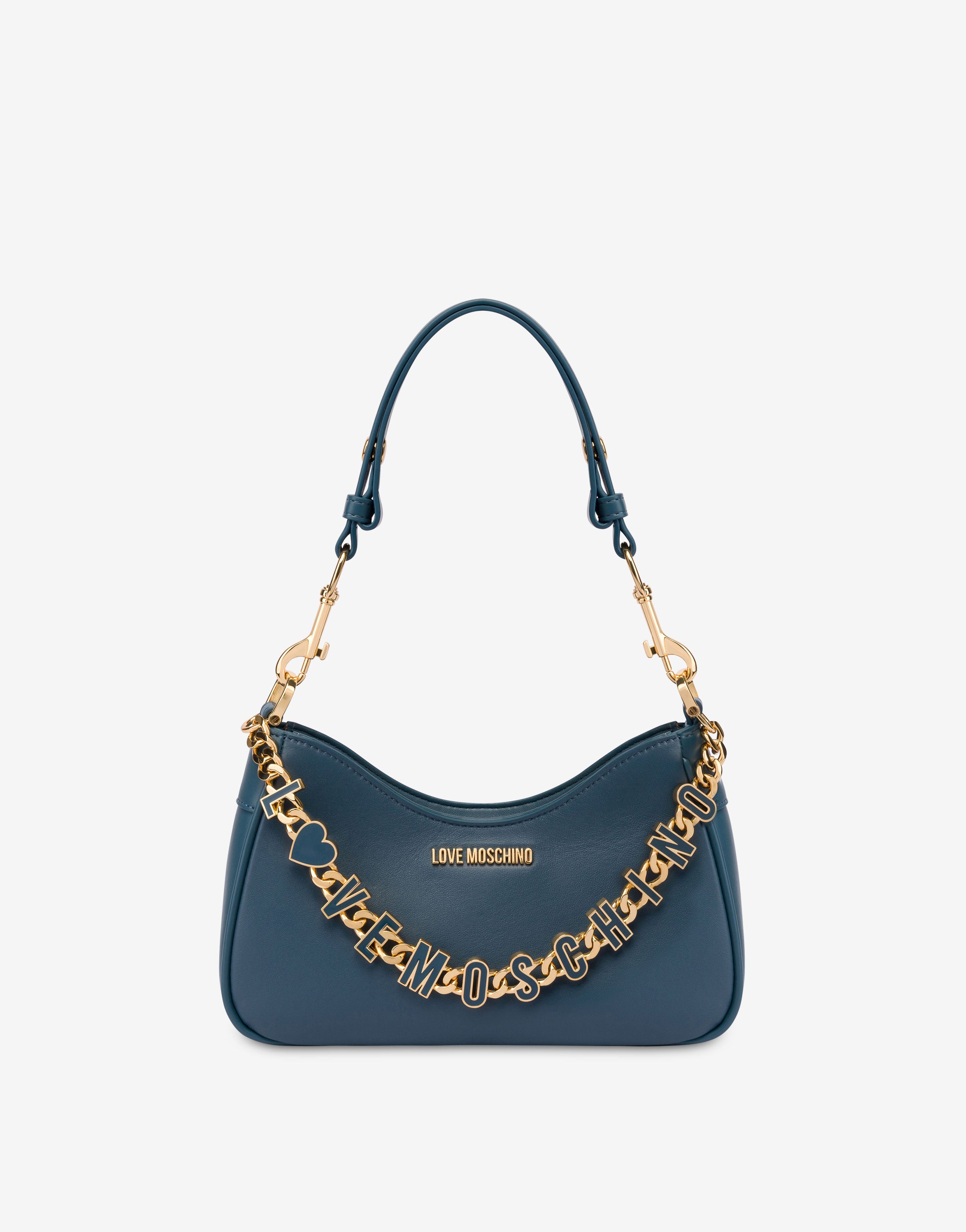 Hobo bag with chain