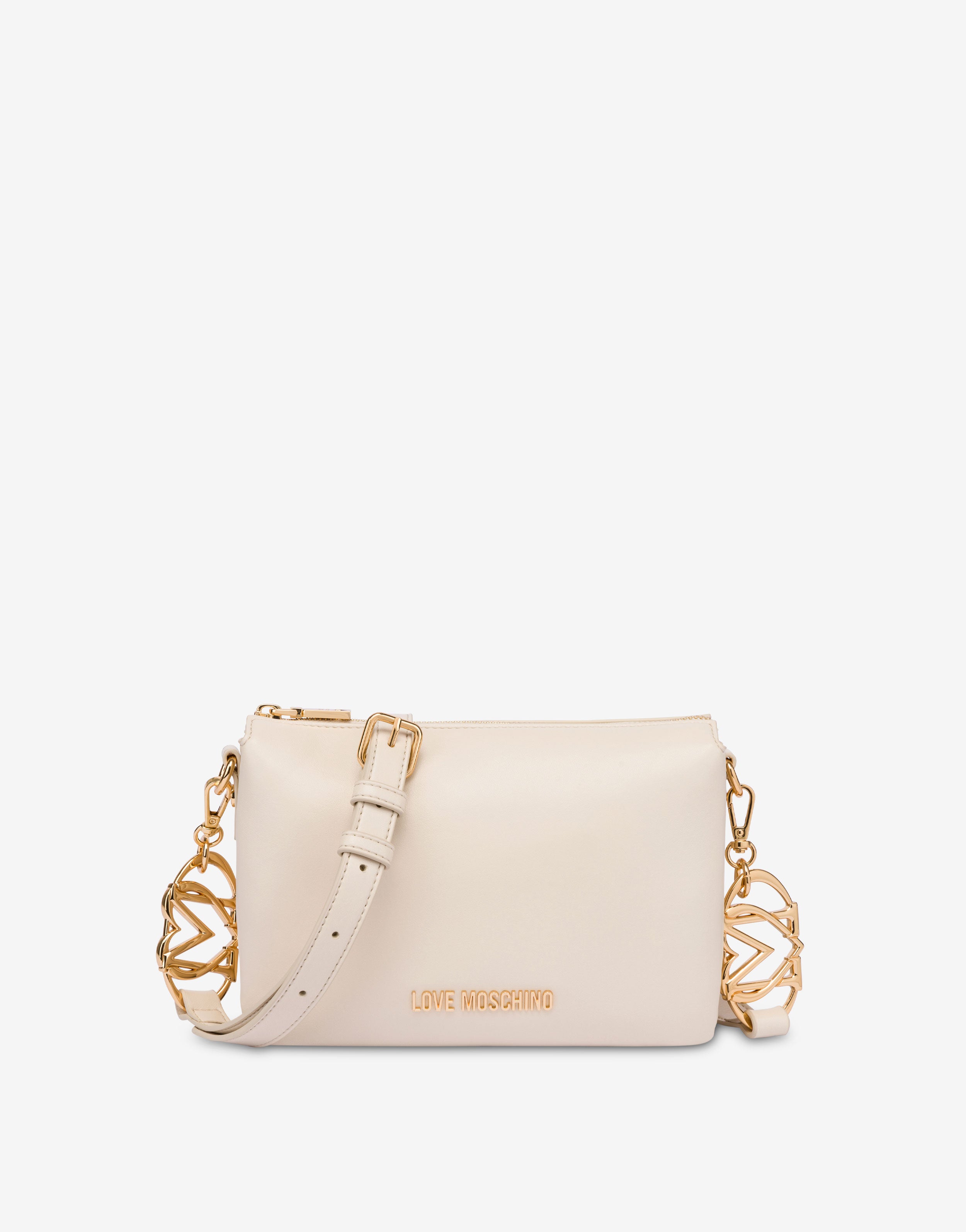 MOSCHINO クロスボディバッグ モスキーノ MOSCHINO ボディバッグ （ブラック/シルバー
