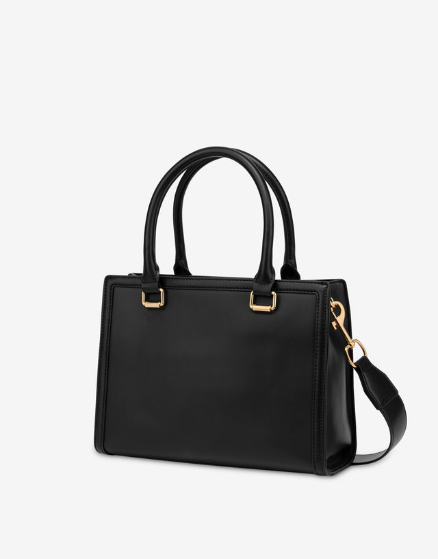 Handbag with chain Black Love Moschino 1