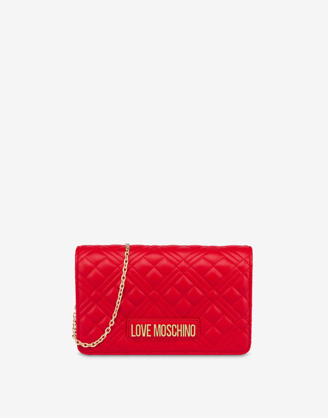 Smart Daily bag Quilted Rosso Love Moschino 0