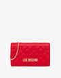Shiny Quilted clutch