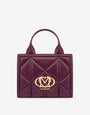 Kleine gesteppte Shopper-Tasche