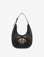 Quilted hobo bag