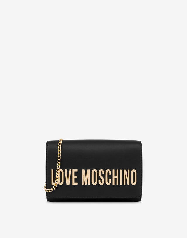 Smart Daily Bag Maxi Lettering Nero Love Moschino 0
