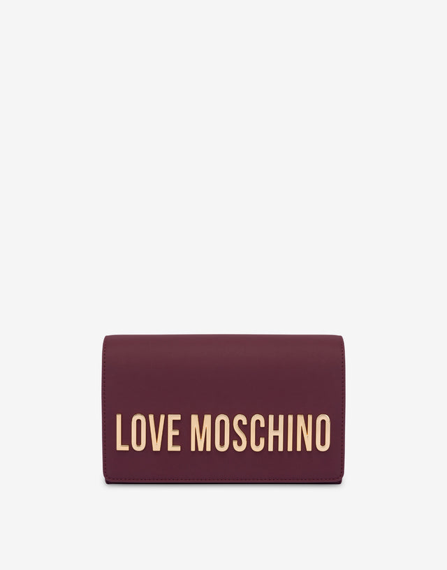 Maxi Lettering smart daily bag Vino Love Moschino 0