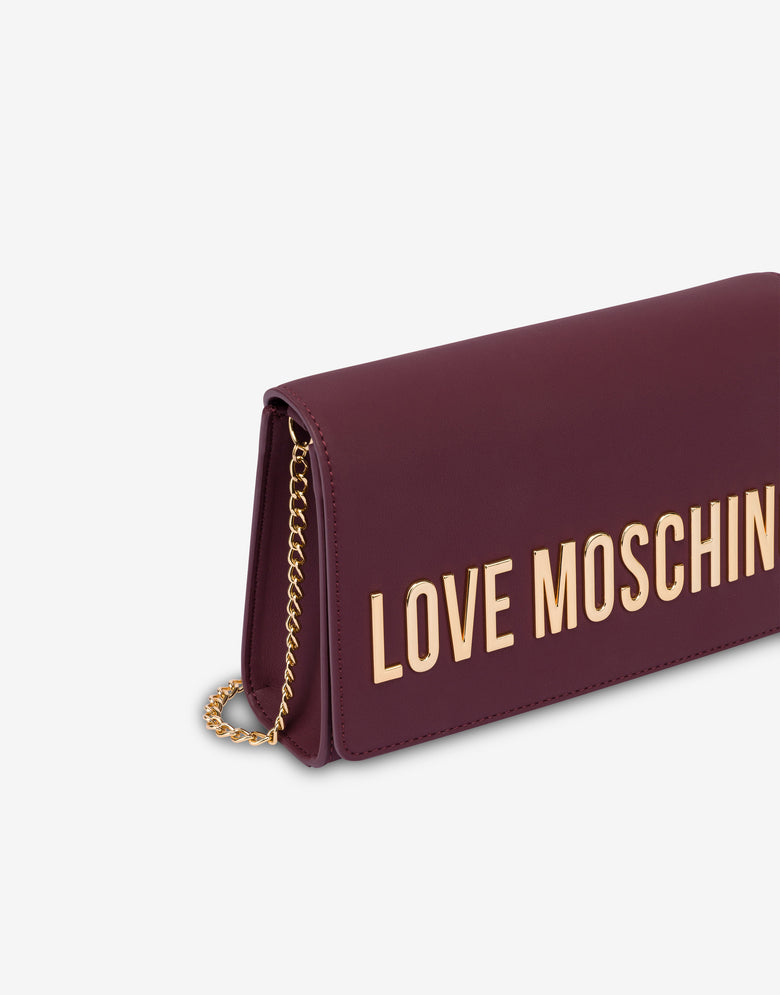 Maxi Lettering smart daily bag Vino Love Moschino 3