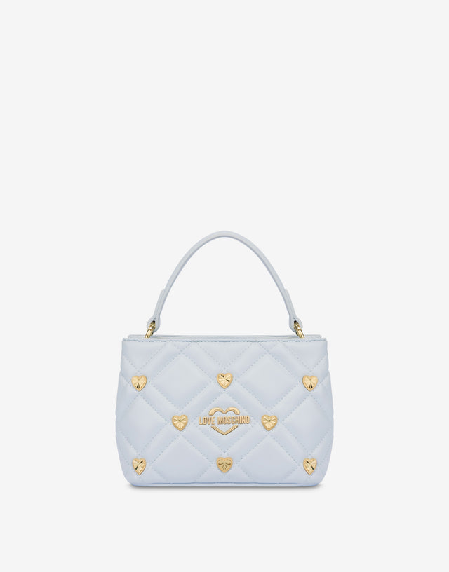 Mini sac Sweet Studs Bleu ciel Love Moschino 0