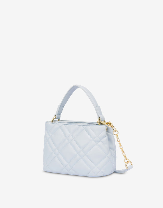 Mini sac Sweet Studs Bleu ciel Love Moschino 1