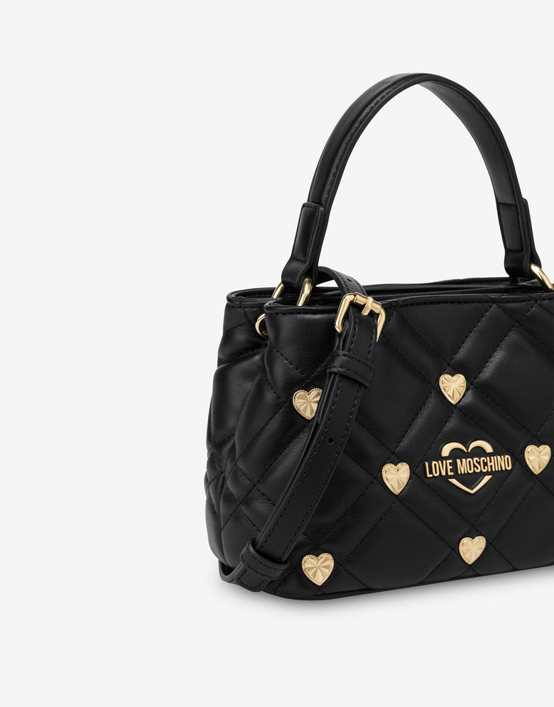 Mini bolsa Sweet Studs Negro Love Moschino 3