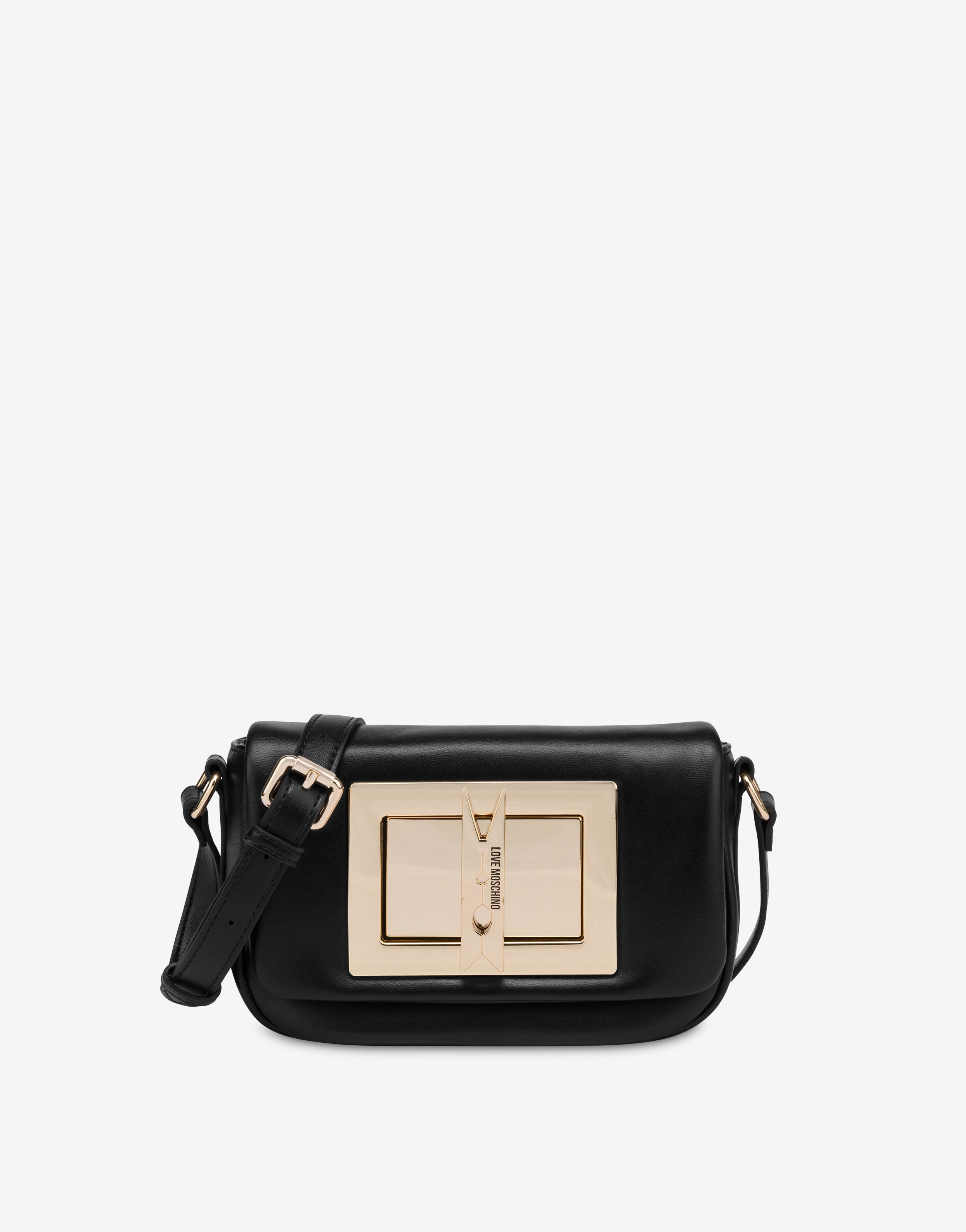 【関税&送料込】Love Moschino Bags Love Moschino Borsa PU Avorio, Women's Shoulder Bag