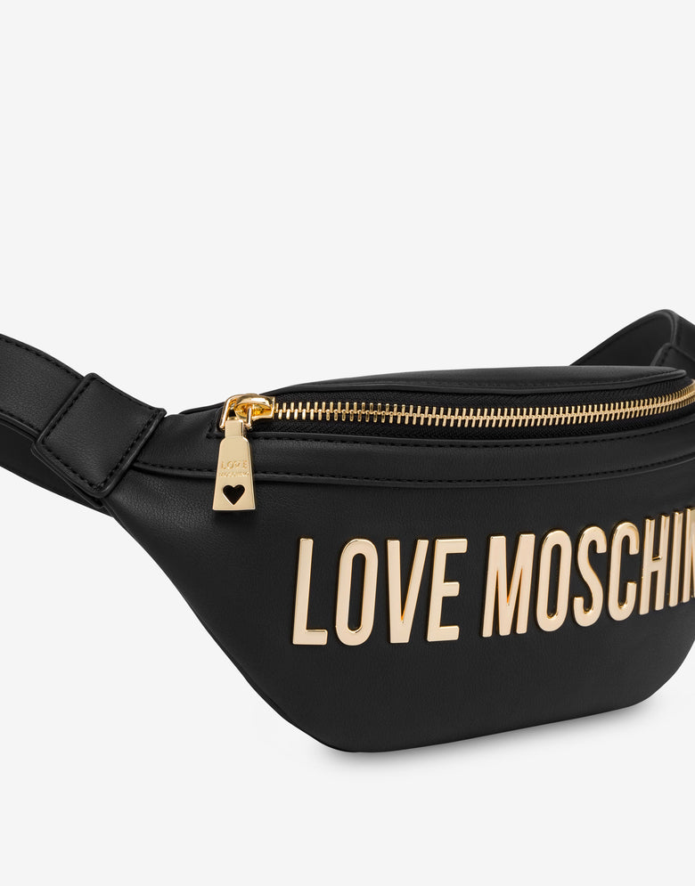 Eco-friendly belt bag with logo  Love Moschino 3