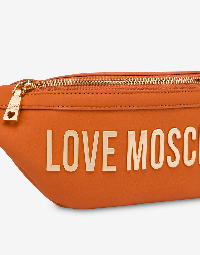 Eco-friendly belt bag with logo  Love Moschino 3