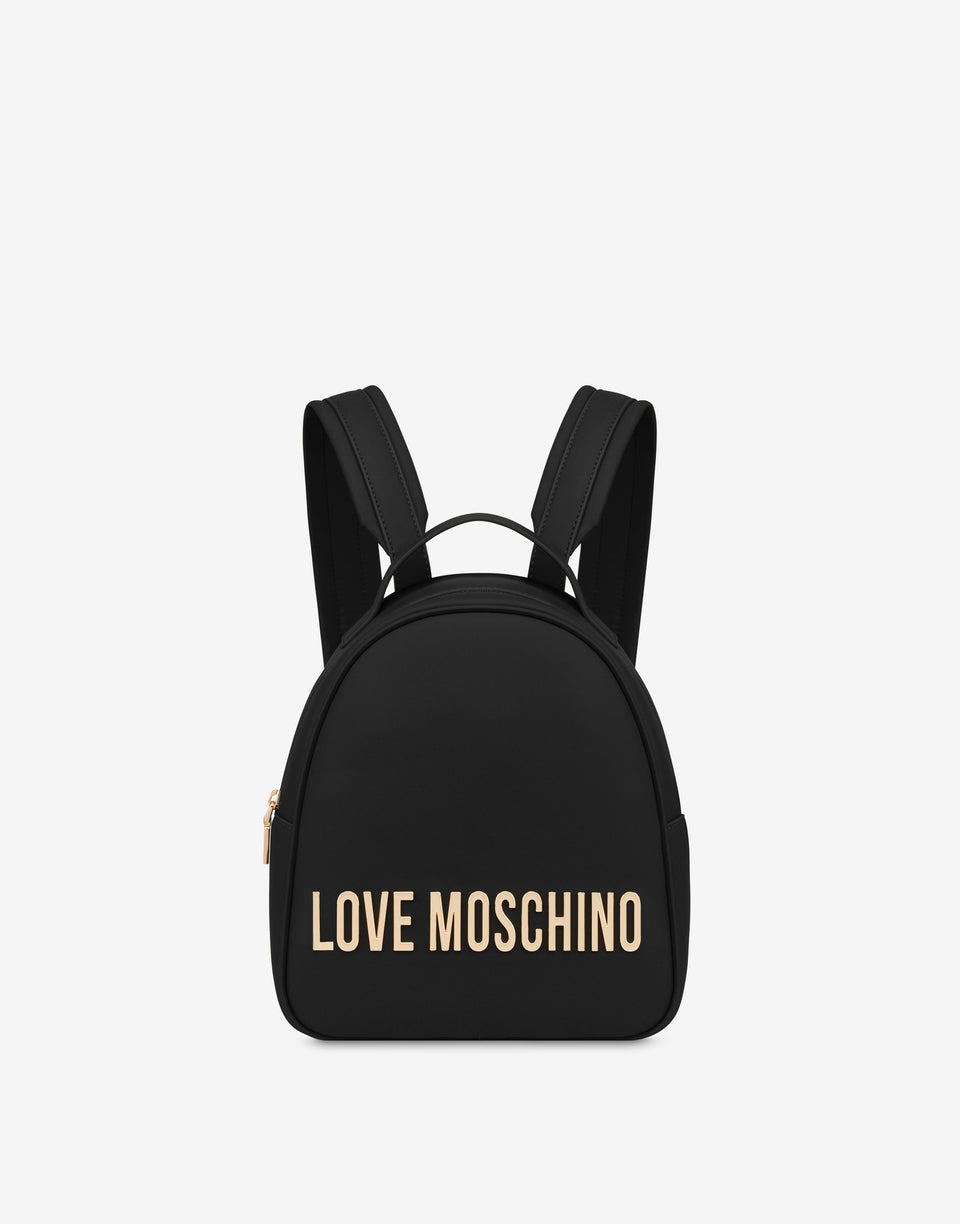 Zaino Maxi Lettering Nero Love Moschino 0
