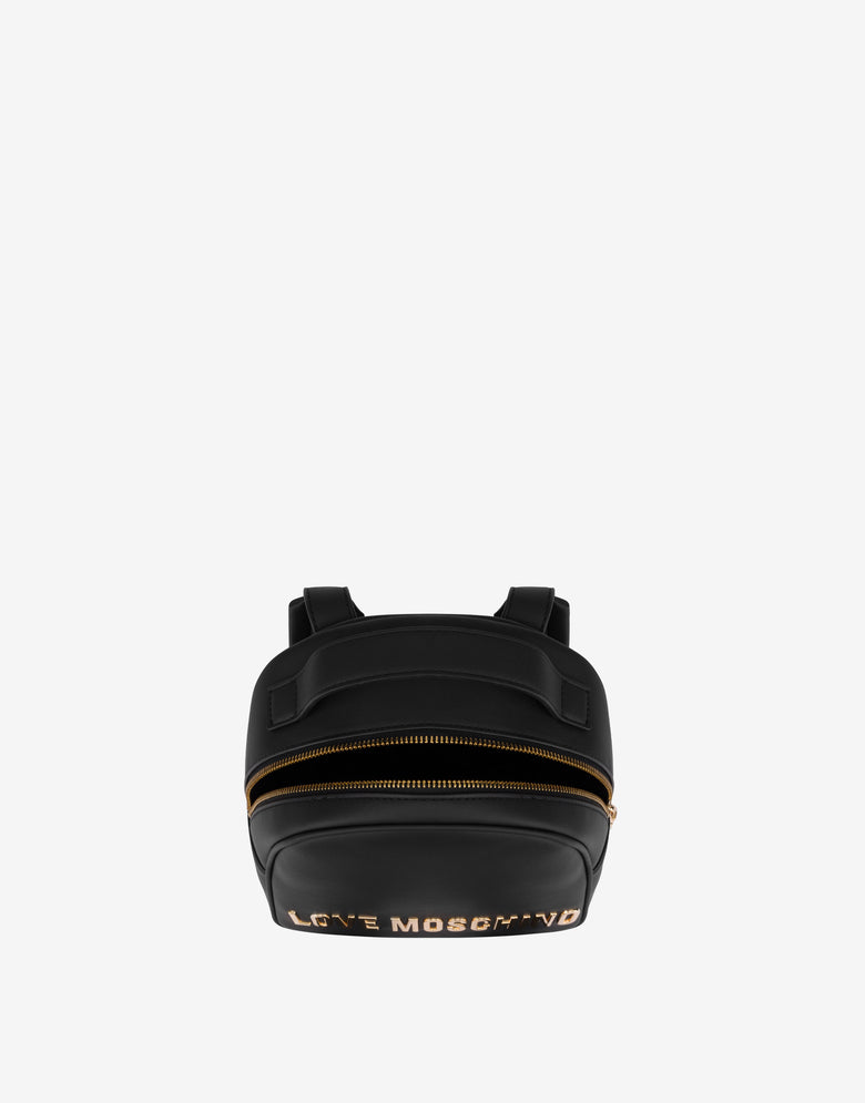Sac à dos Maxi Lettering Noir Love Moschino 2