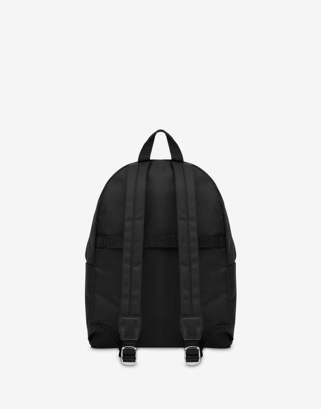 Nylon backpack Black Love Moschino 1
