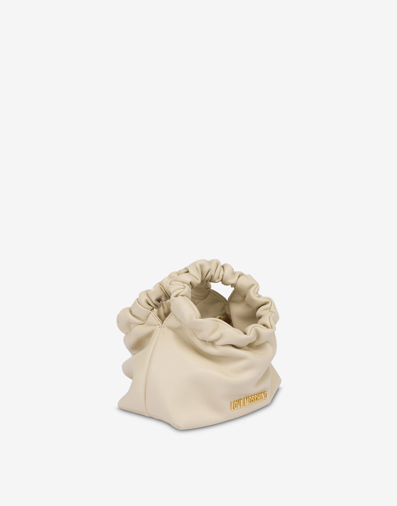 Petit sac avec anses froncées  Love Moschino 2