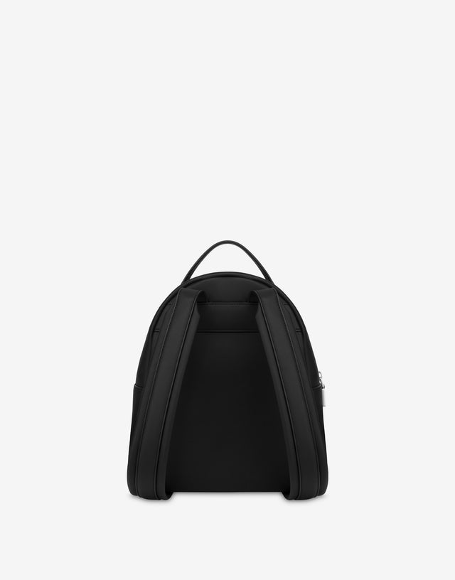 Backpack with gradient logo Black Love Moschino 1