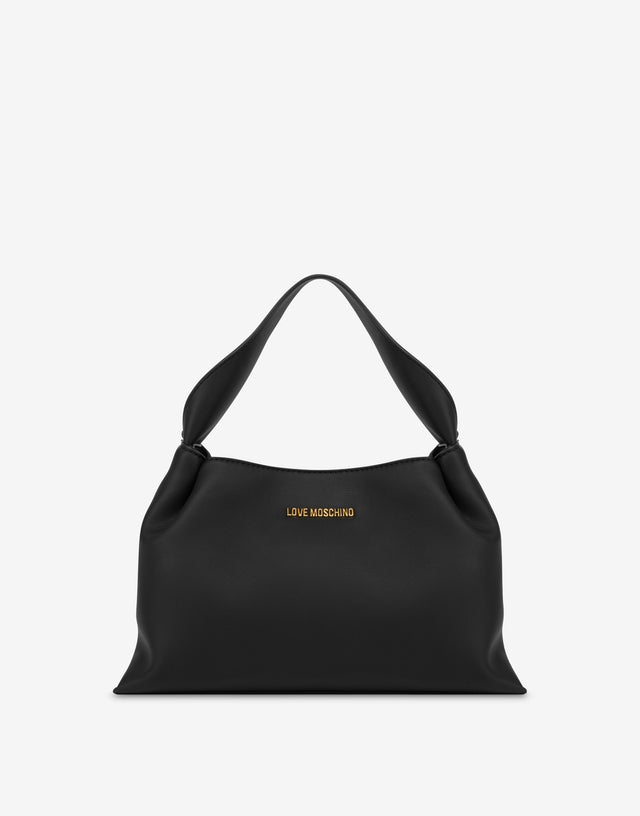 Handbag with jewel decoration Black Love Moschino 0