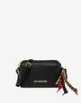 Crossbody bag in calfskin with charm