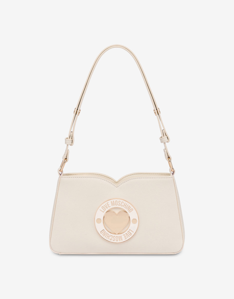 장식 숄더백 Ivory Love Moschino 0