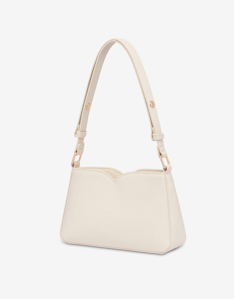 장식 숄더백 Ivory Love Moschino 1