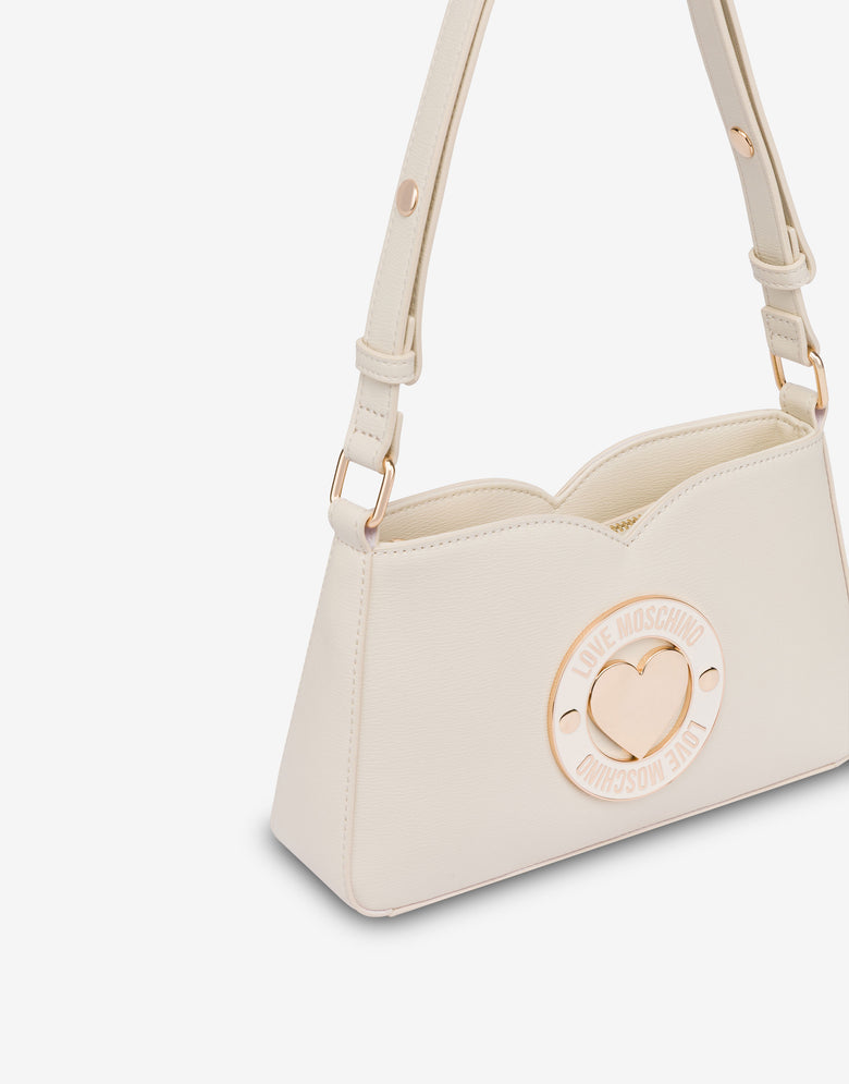 장식 숄더백 Ivory Love Moschino 3
