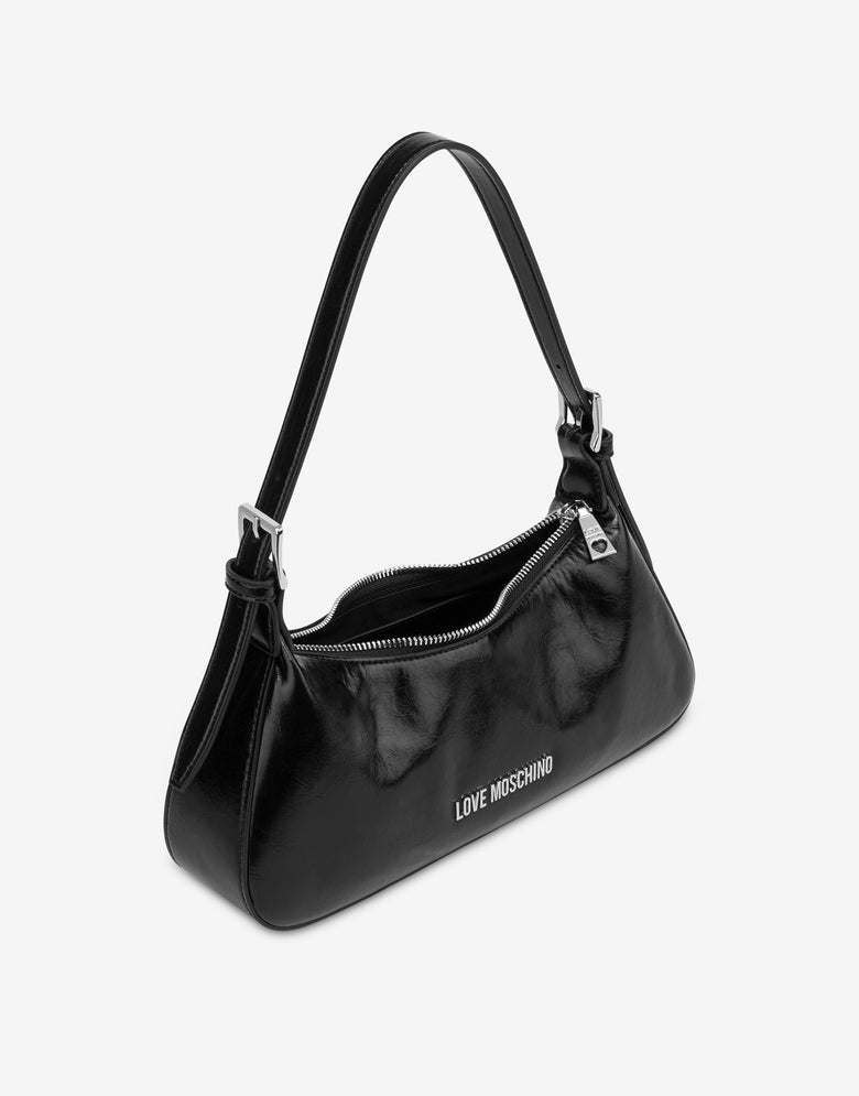 柔软织物单肩包 黑色 Love Moschino 2