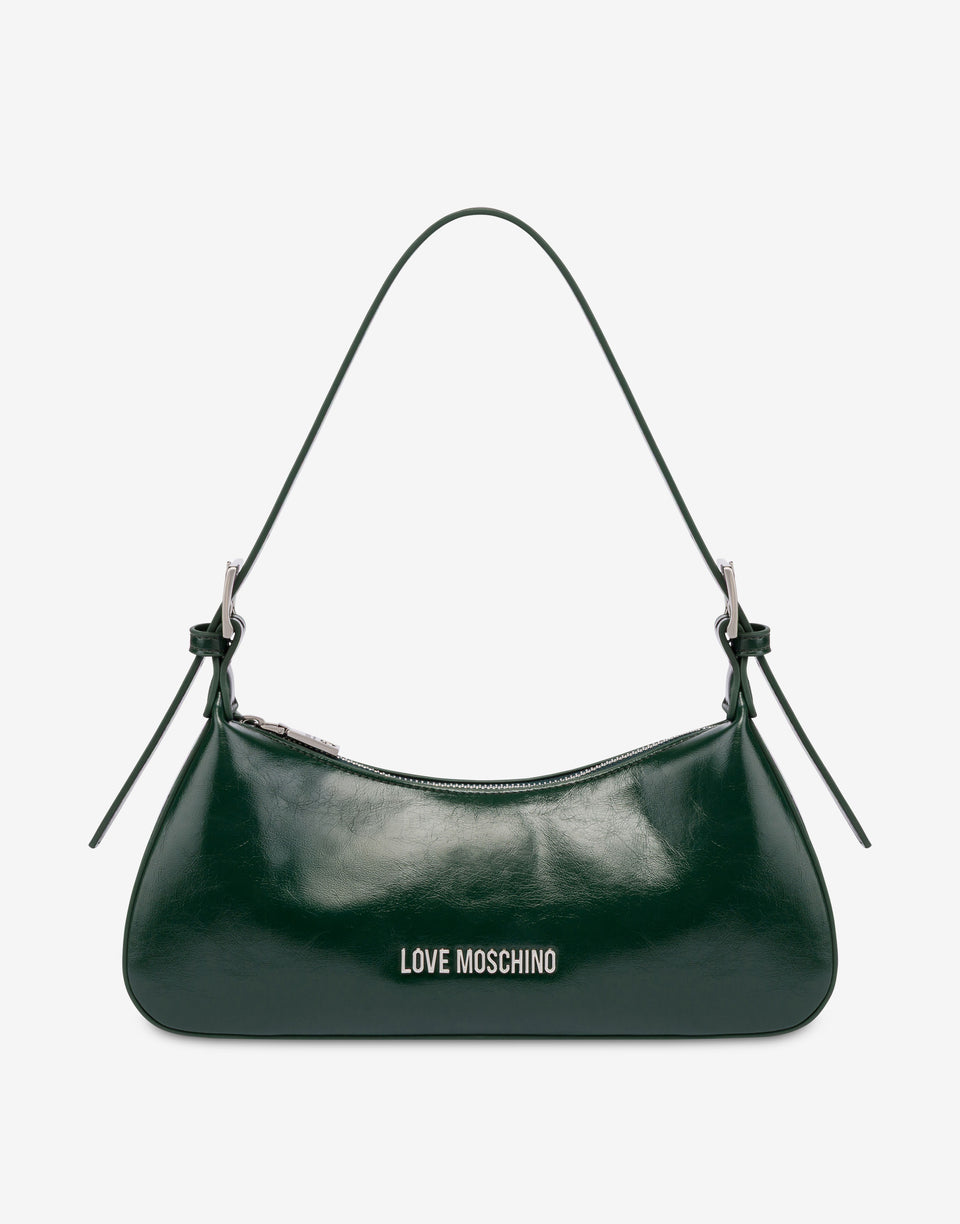 柔软织物单肩包 深绿色 Love Moschino 0
