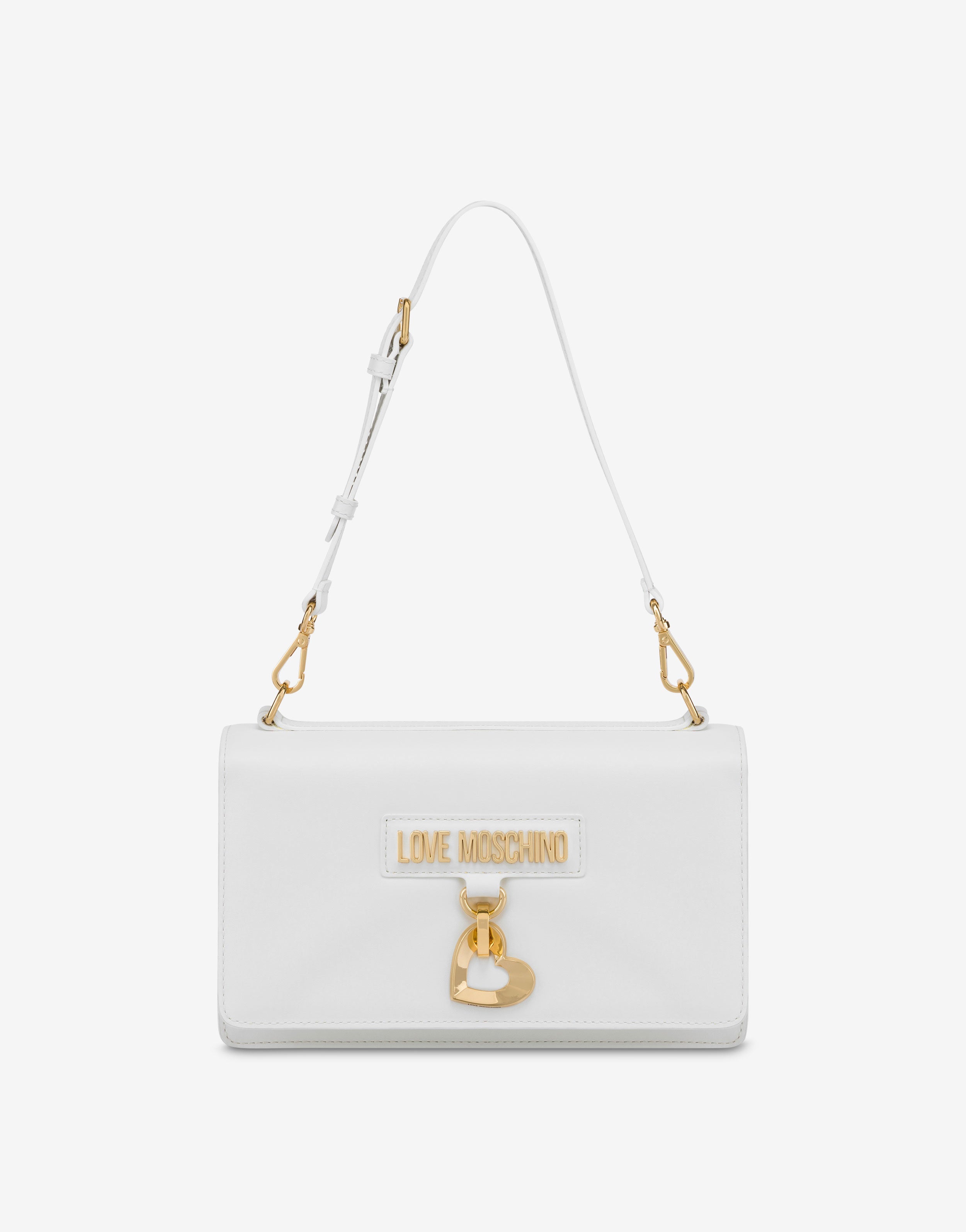 Limited Edition calfskin shoulder bag Love Moschino | Moschino