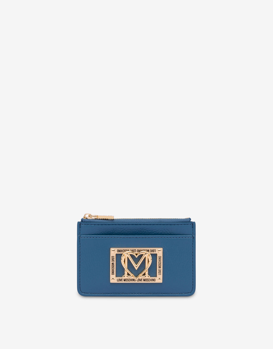 Portacarte piccolo con zip Universo Love Moschino 0