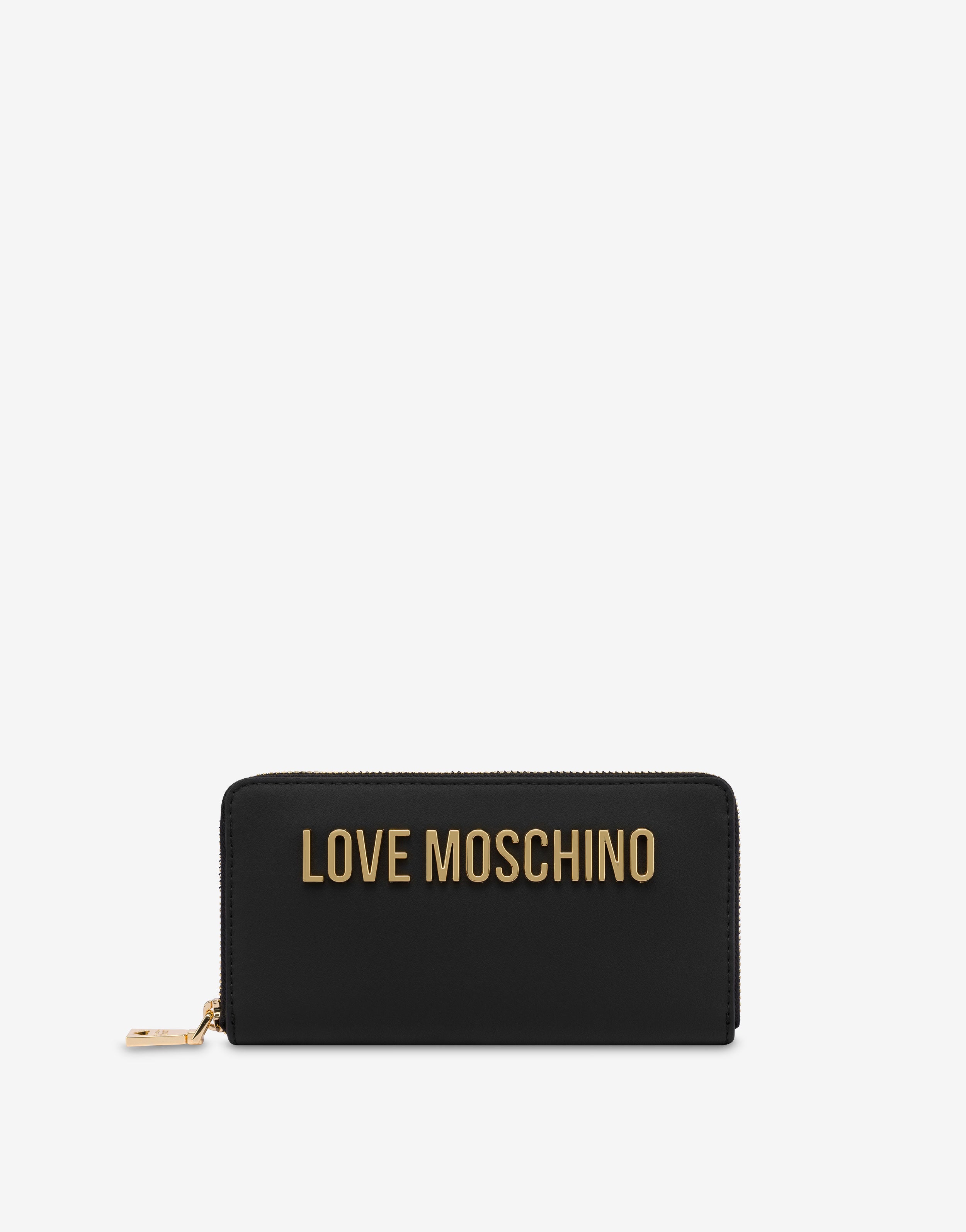 Zip-Around Wallet Lettering Logo