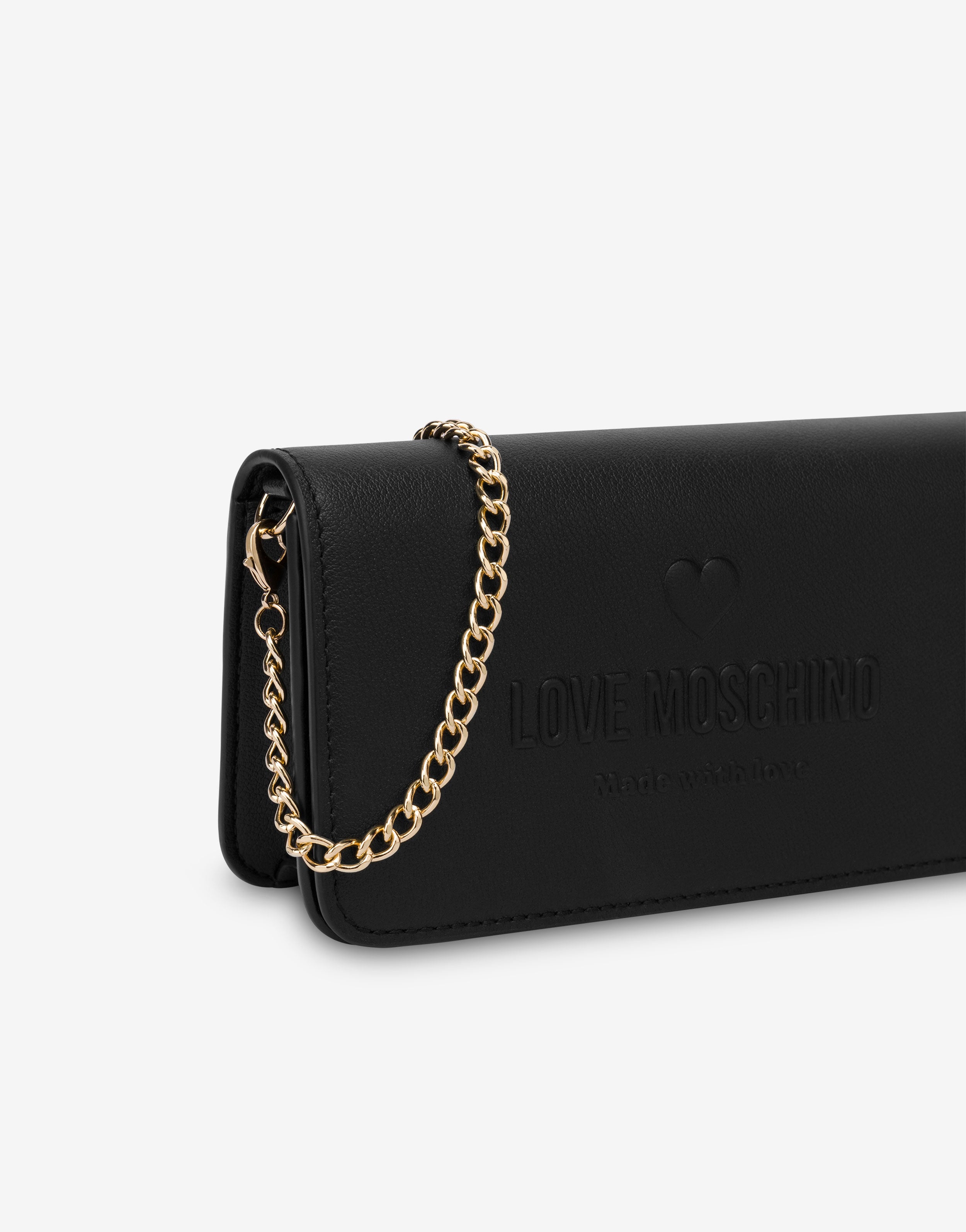 財布・小物その他 LOVE MOSCHINO Woman Wallet Black JC5630PP1ML10 00A Quilted zip-around wallet Love Moschino | Moschino