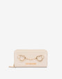 Laminated zip-around wallet Hearts