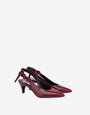 Calf leather slingback
