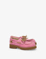 Suede boat shoes
