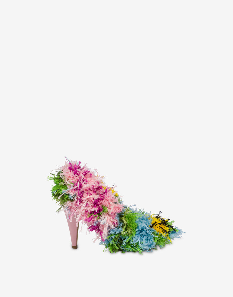 Tufting pumps Multicoloured Moschino 1