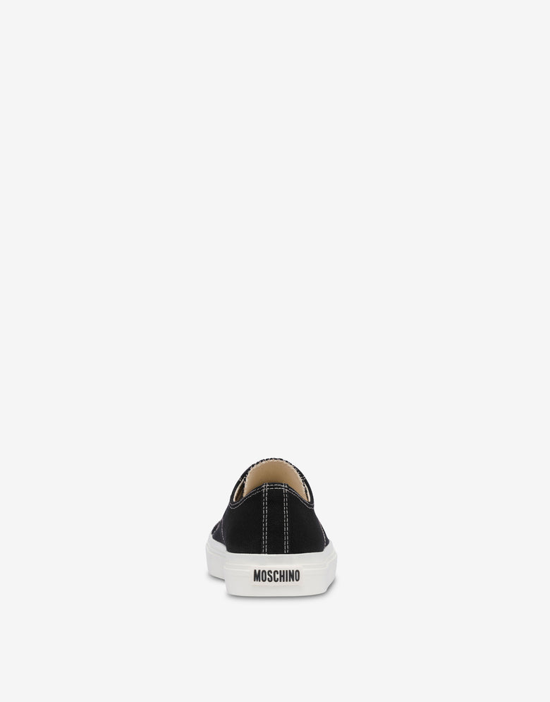 Edge canvas trainers Black Moschino 2
