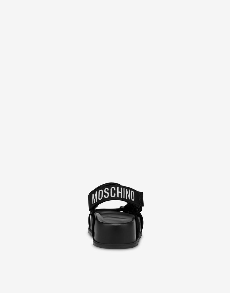 Sandálias de camurça  Negro Moschino 2