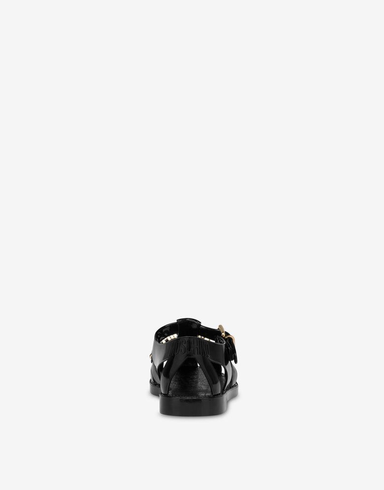  Sandali Jelly  Nero Moschino 2