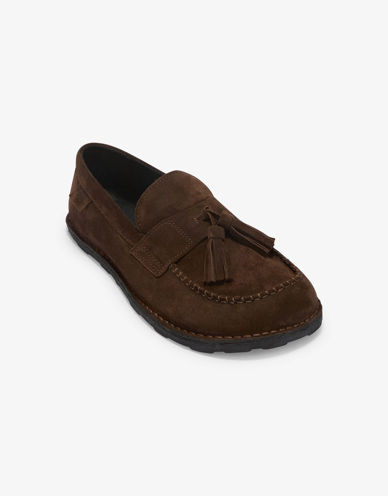 Suede loafers Brown Moschino 3