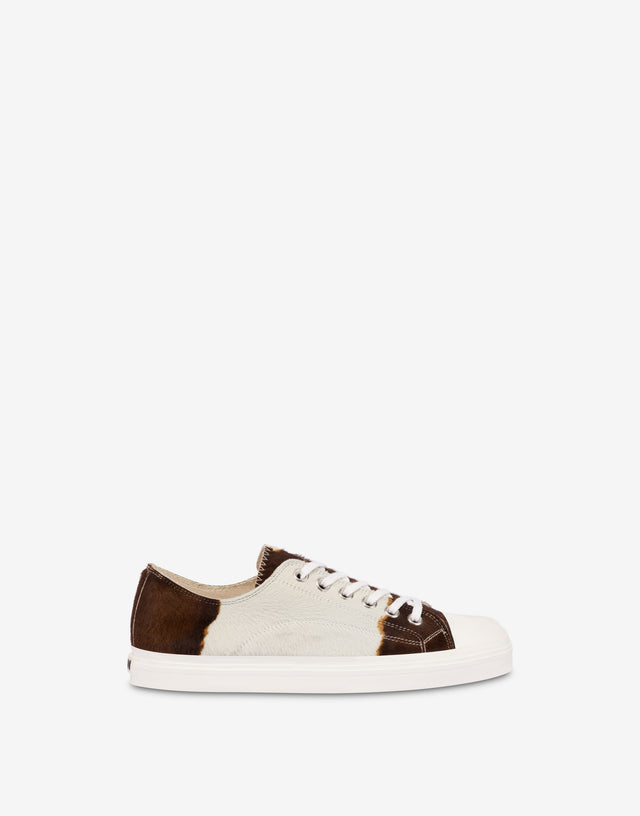 Pony skin trainers White Moschino 1