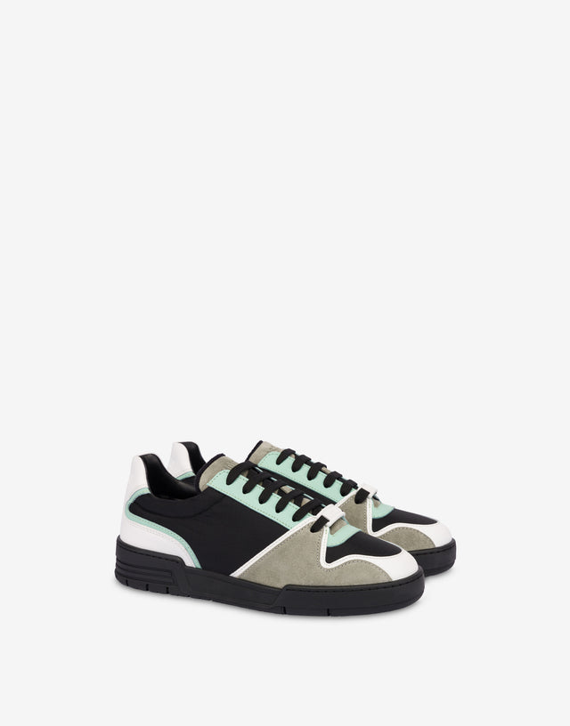 Material mix trainers Black Moschino 0