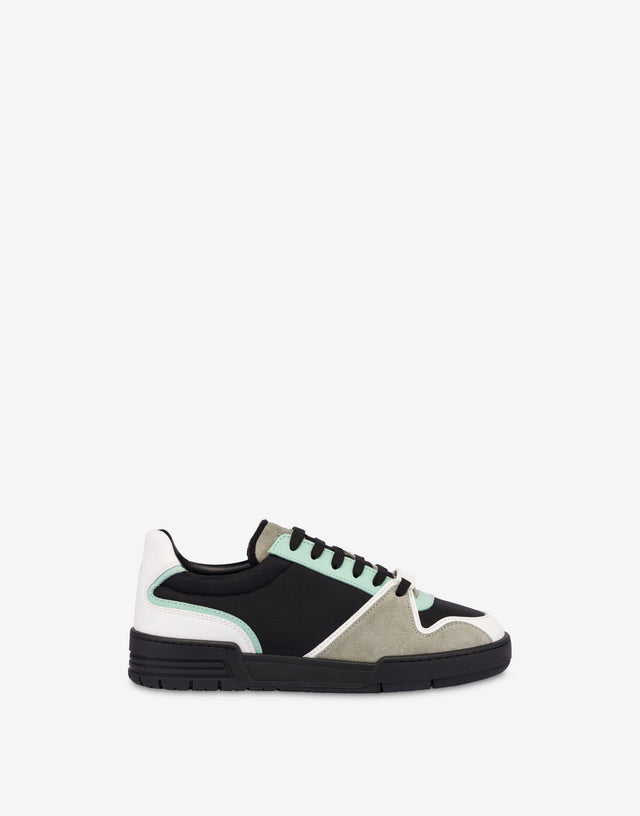 Material mix trainers Black Moschino 1