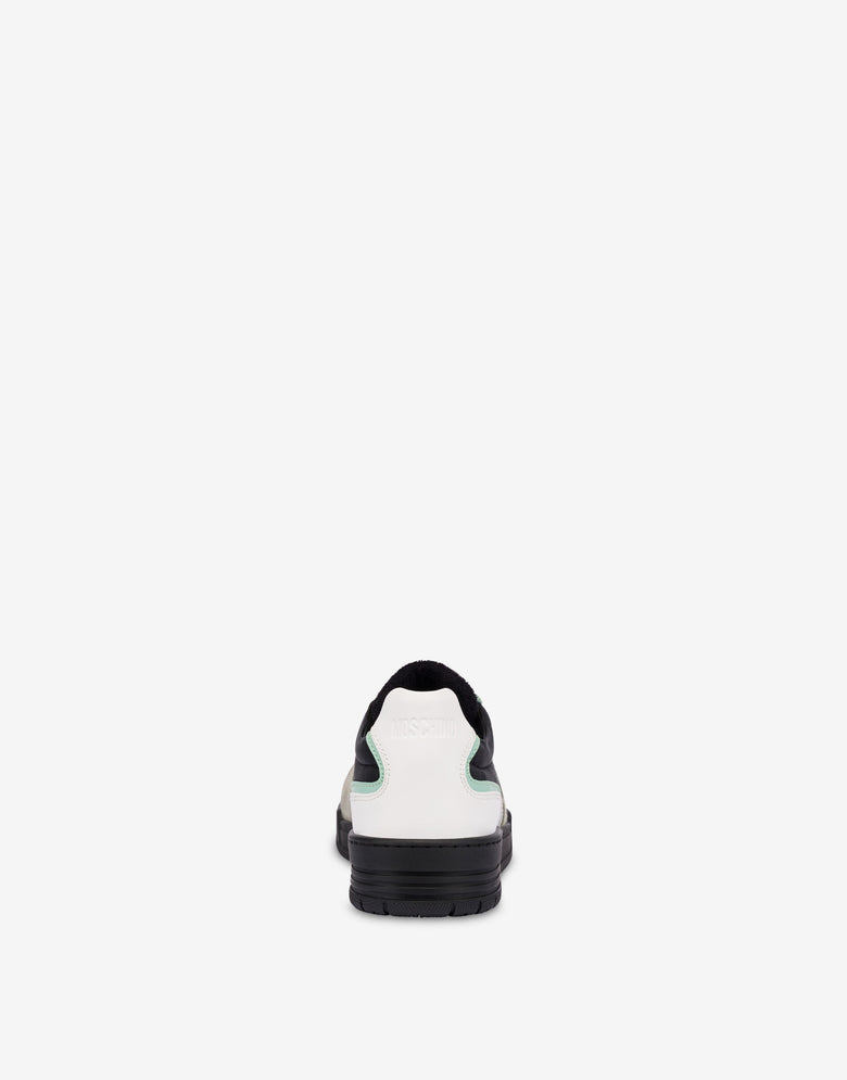 Material mix trainers Black Moschino 2