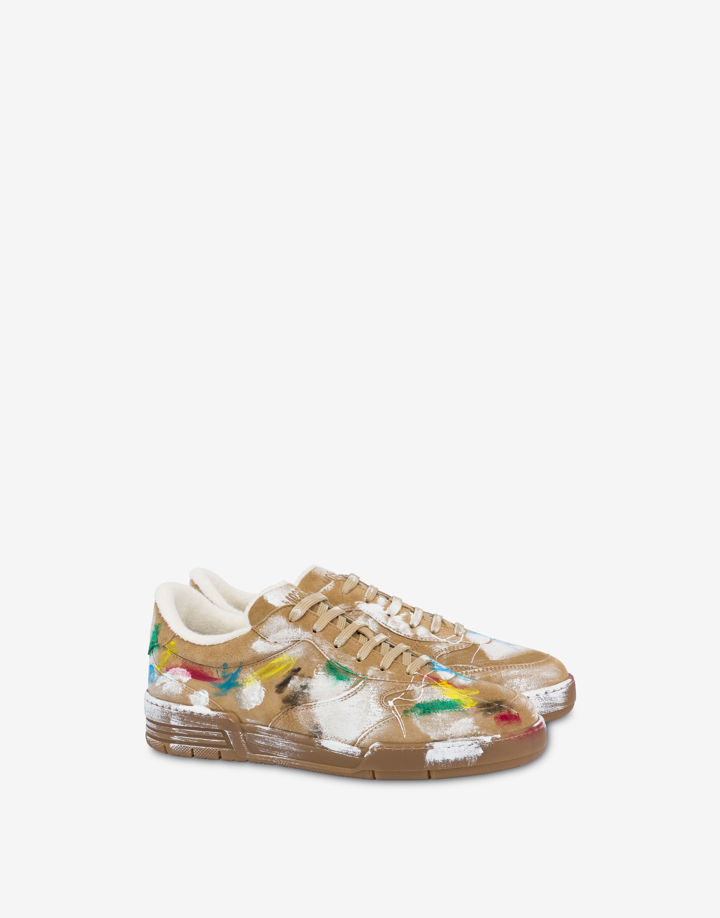 Suede sneakers